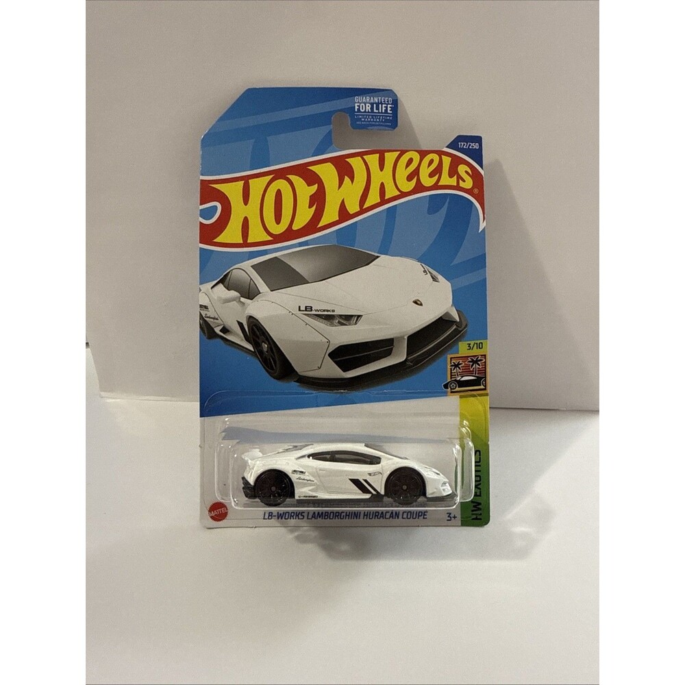 Hot Wheels LB-Works Lamborghini HuracanCoupe' White HWExotics 2022